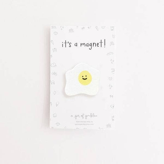 Egg Wood Magnet