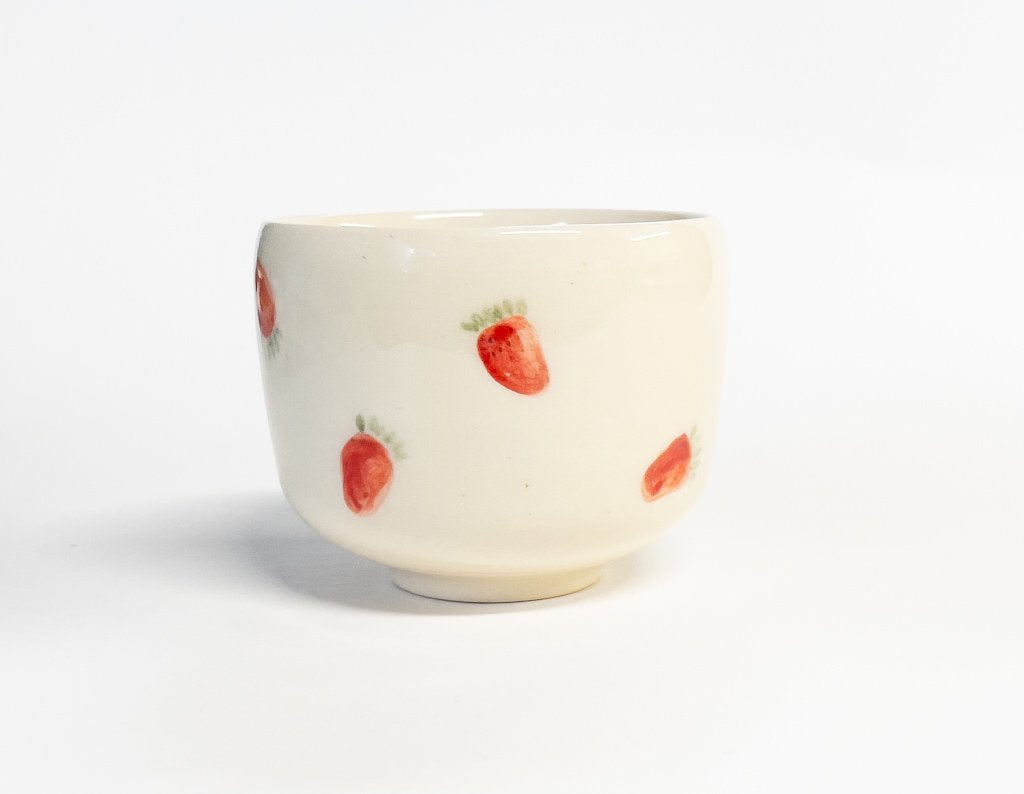 Strawberry Illustrated Cup