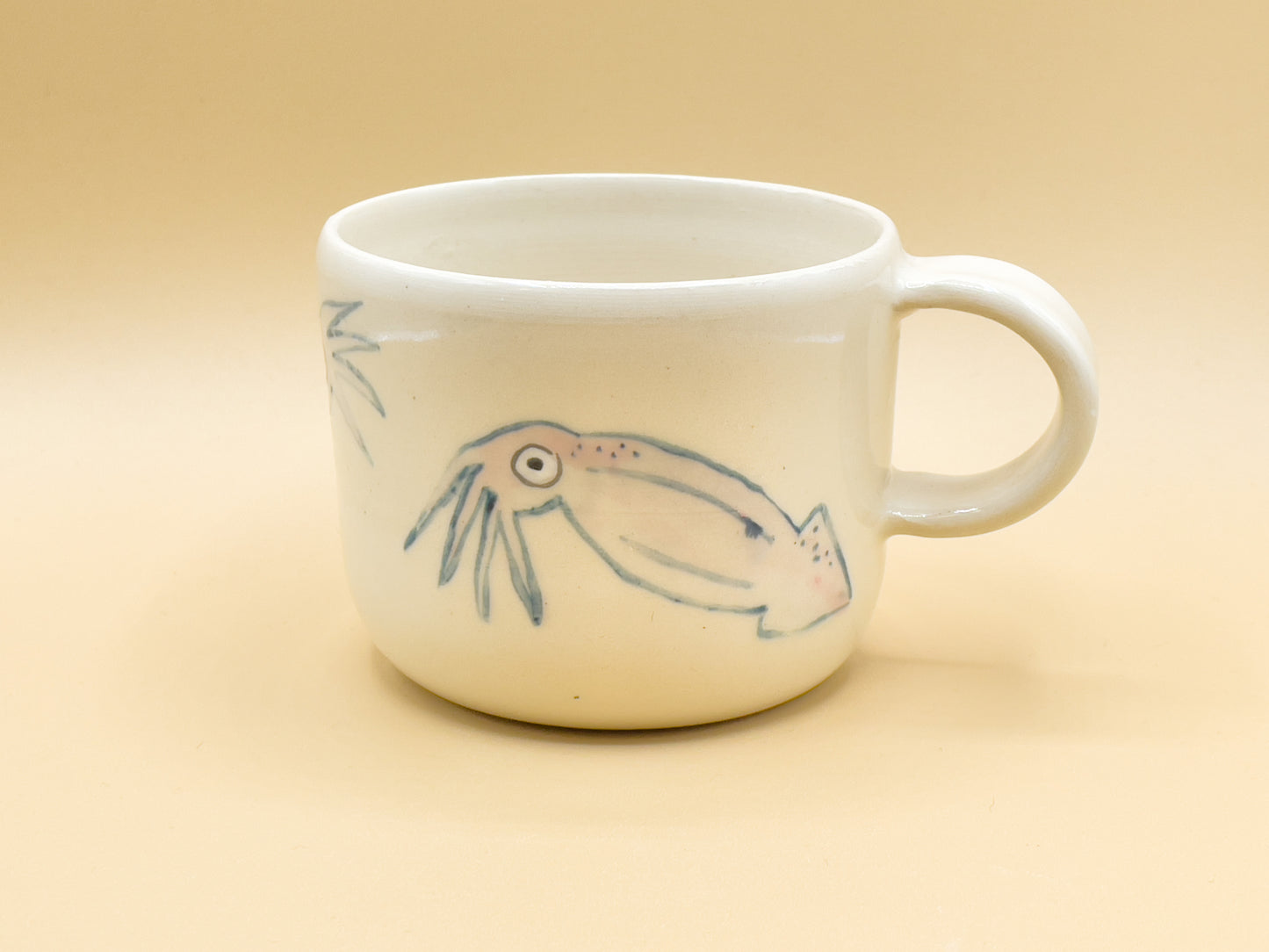 Squid Illustrated Mug