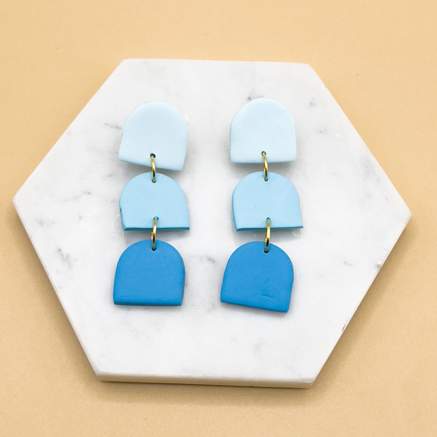 Shades of Blue Earrings