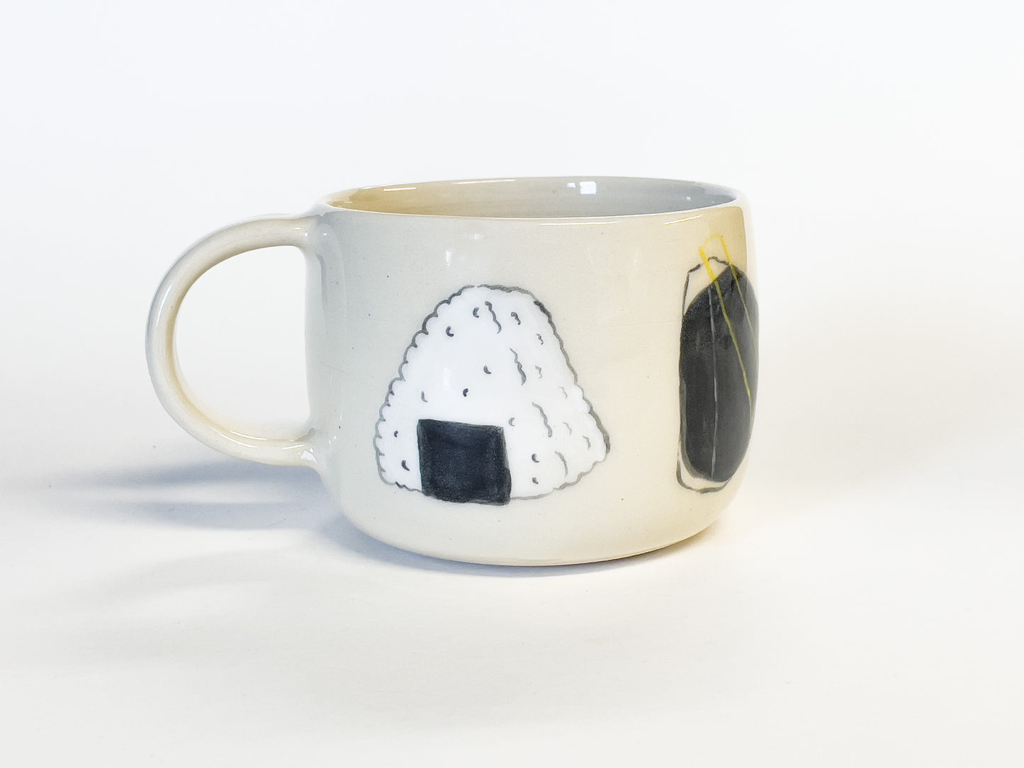 Large Onigiri Illustrated Mug