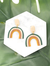Load image into Gallery viewer, Rainbow Dot earrings
