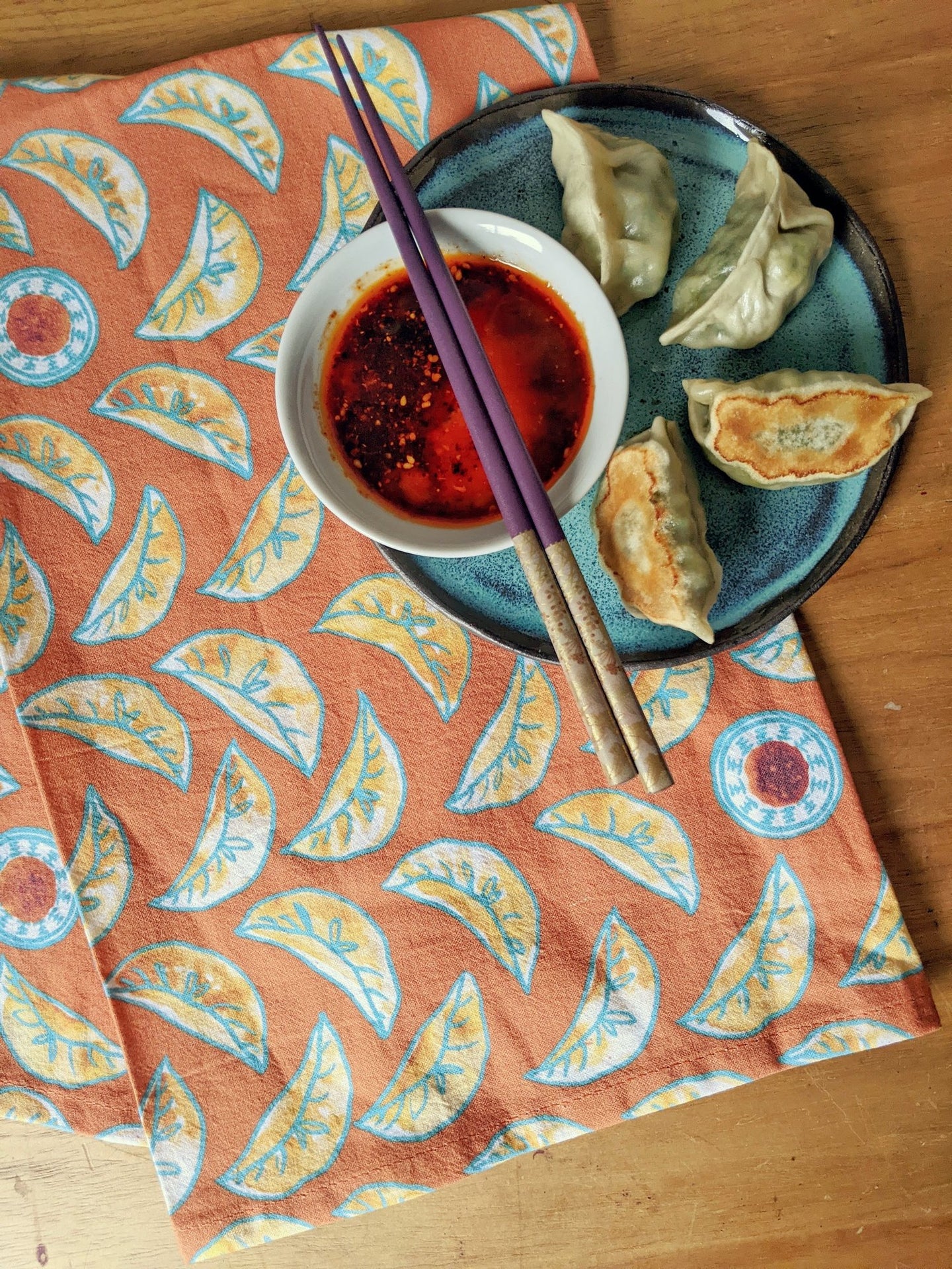 Dumplings Tea Towels
