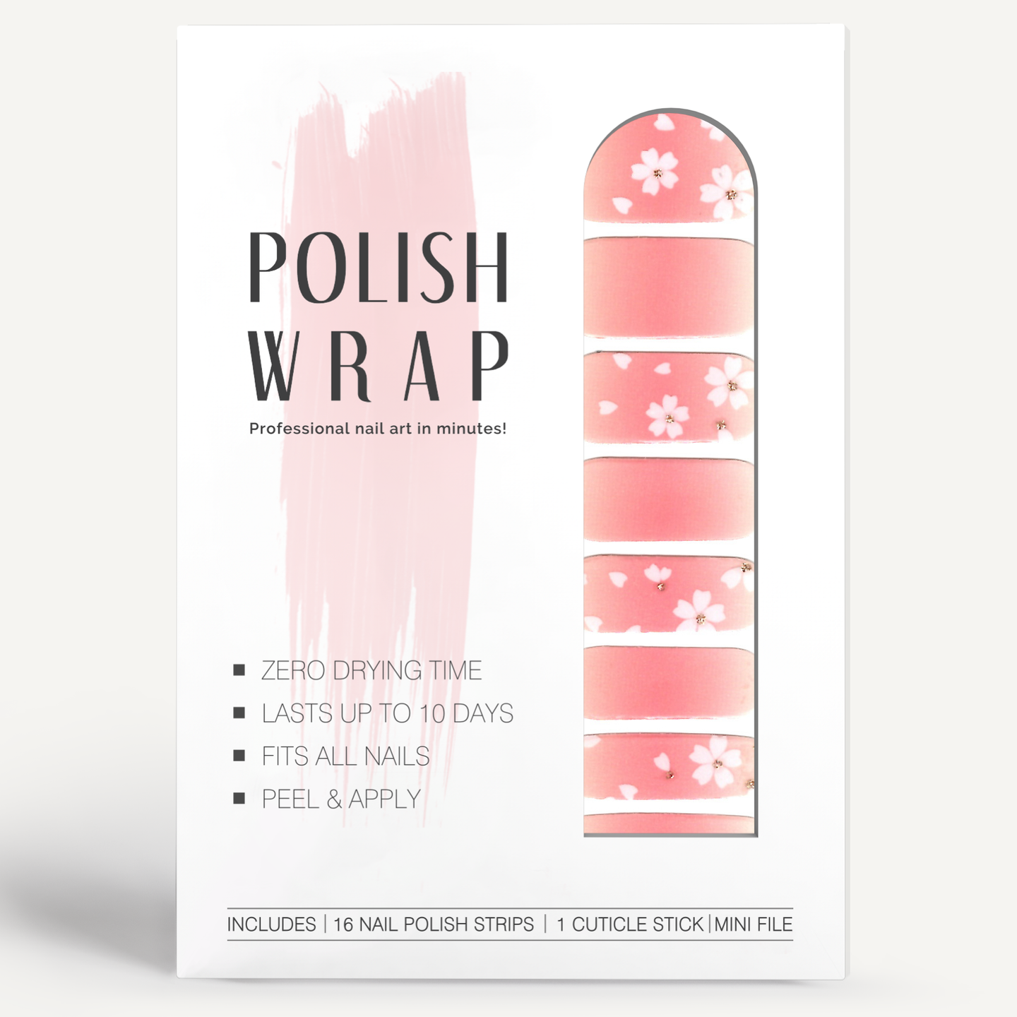 Japanese Blossom Polish Wrap