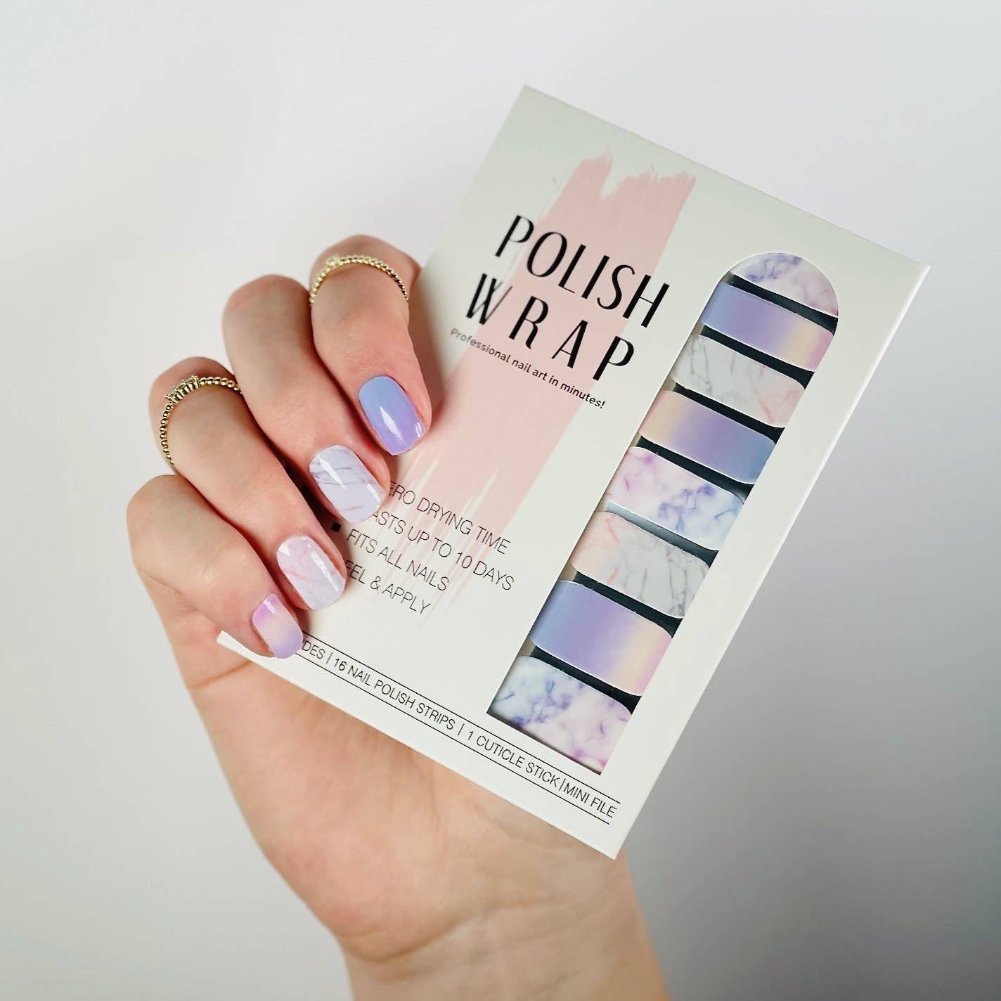 Lavender Sky Polish Wrap