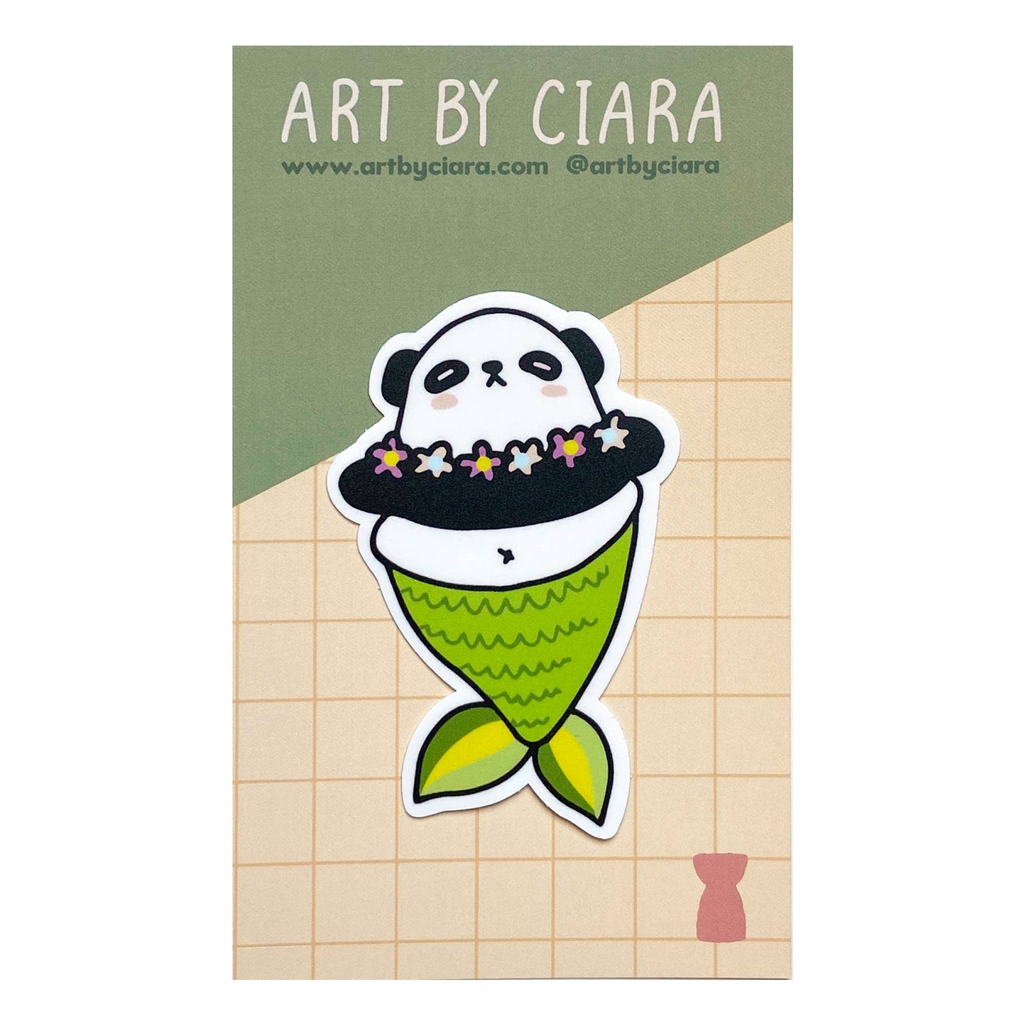 Panda Mercritter Sticker