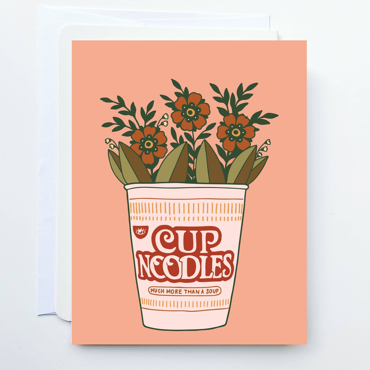Cup of Noodle greeting card