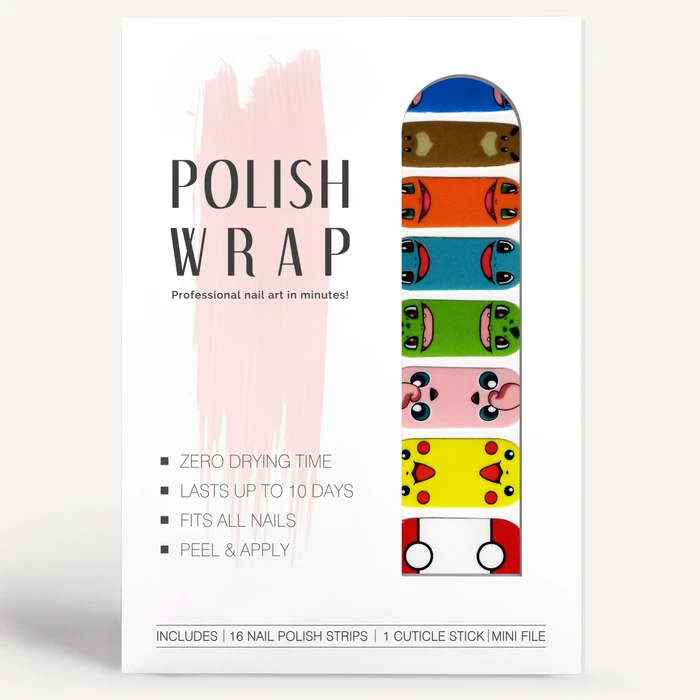 Pokemon Polish Wrap