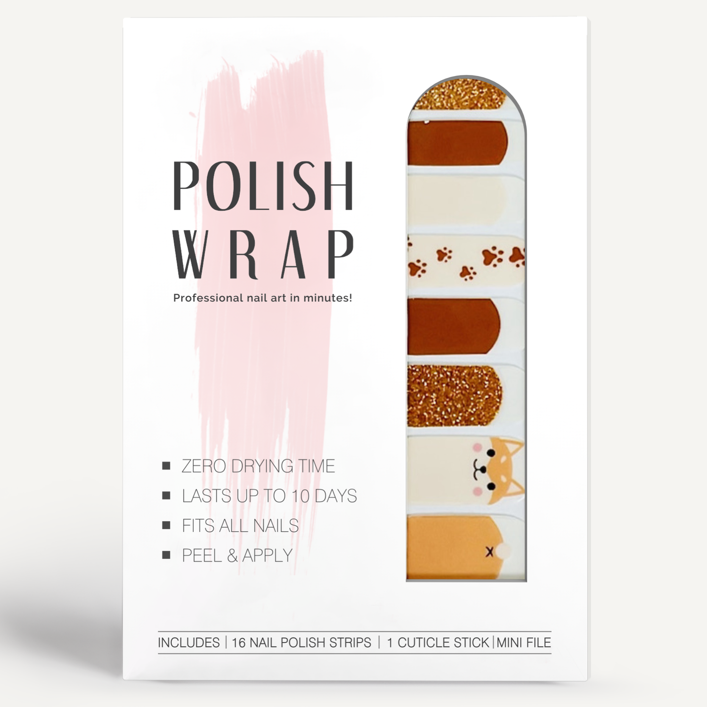 Corgi Love Polish Wrap