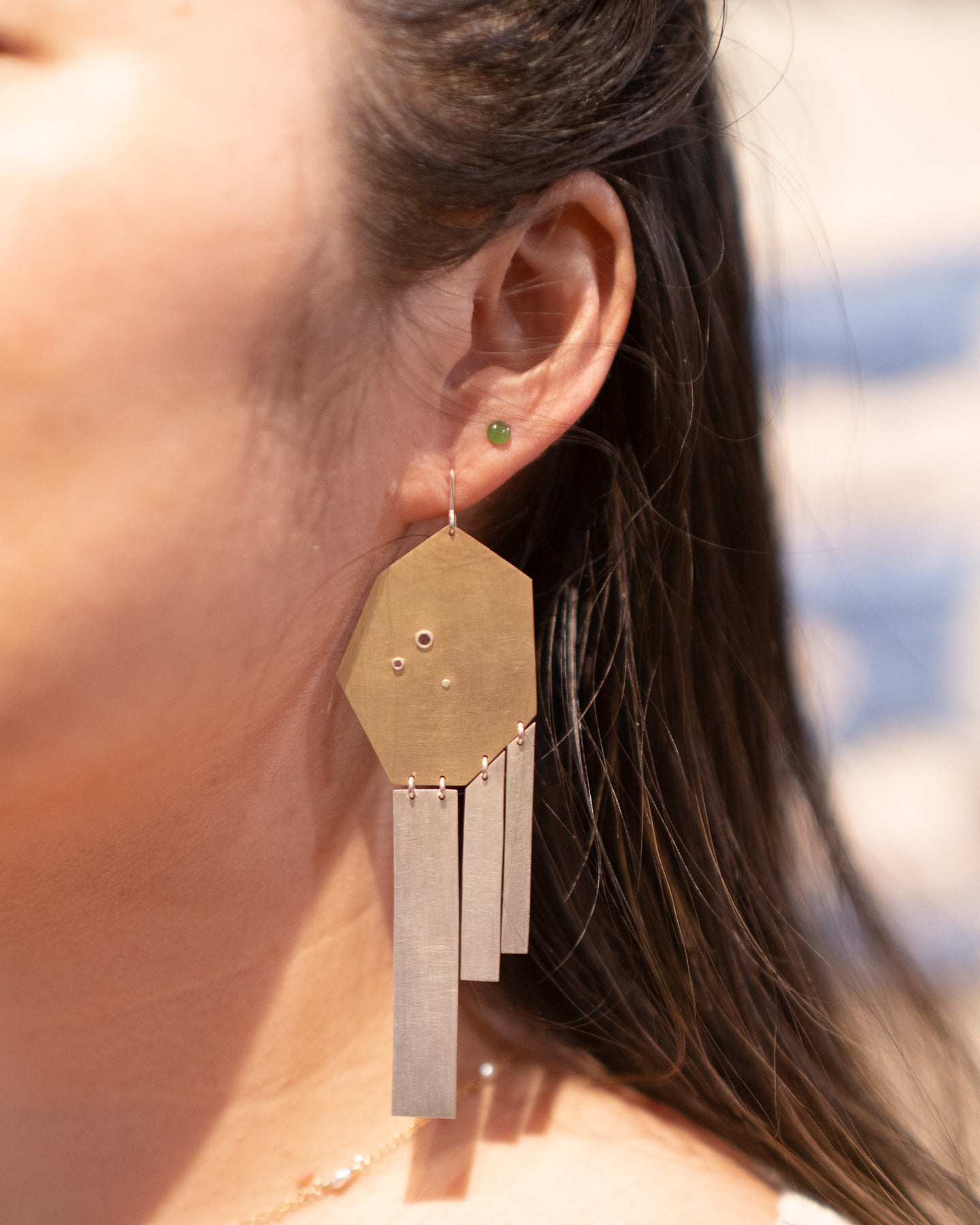 Silver Rain Earrings
