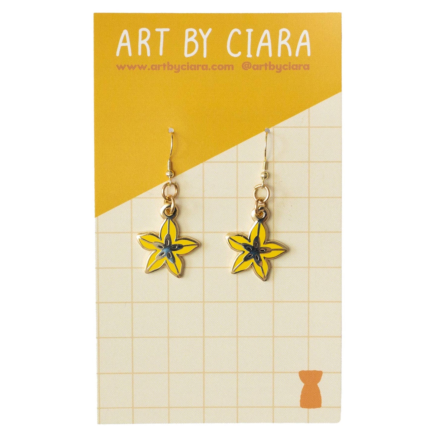 Star Fruit Earrings