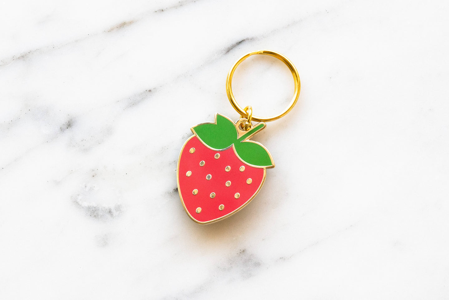 Strawberry Keychain