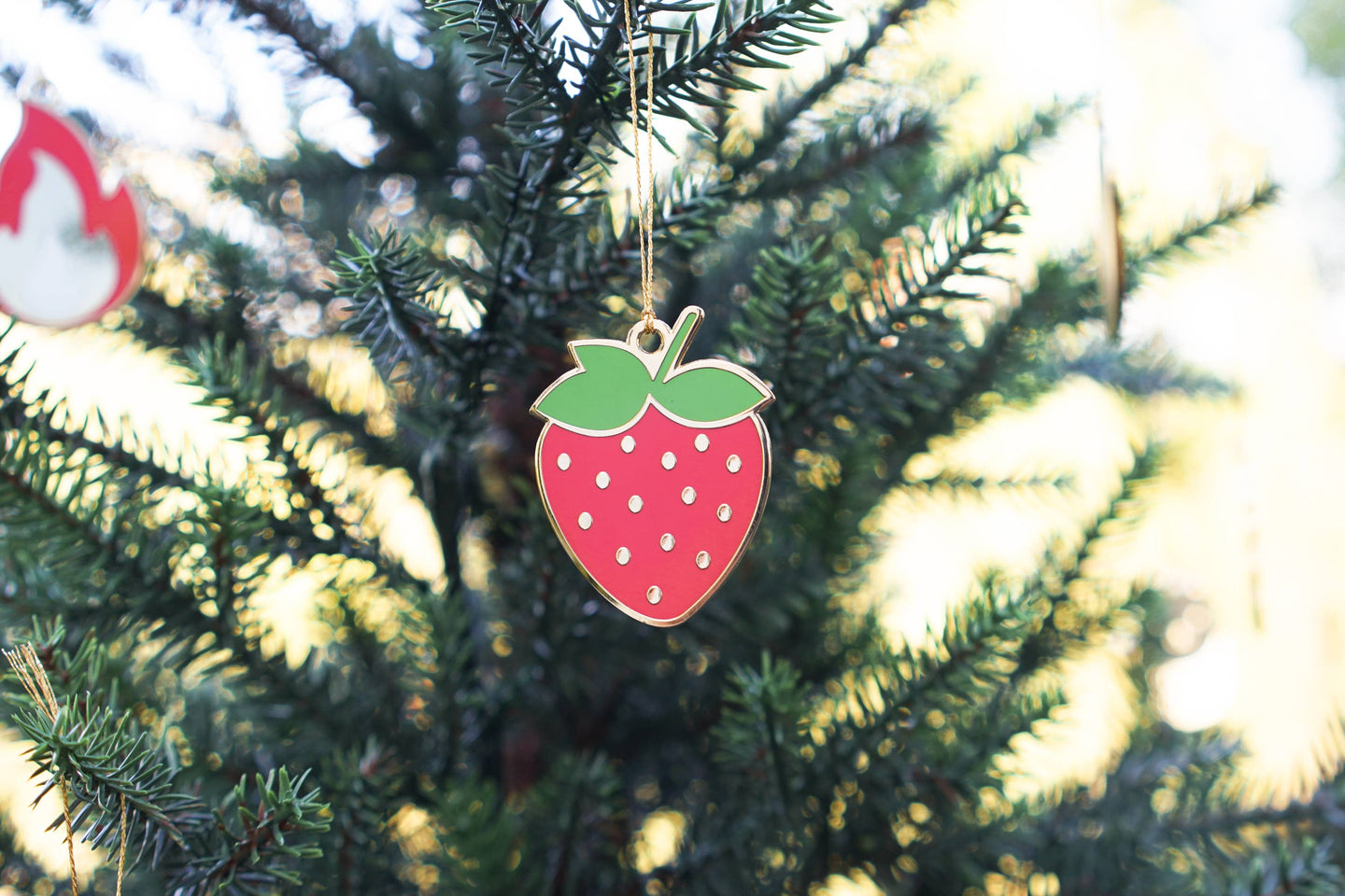 Strawberry Ornament