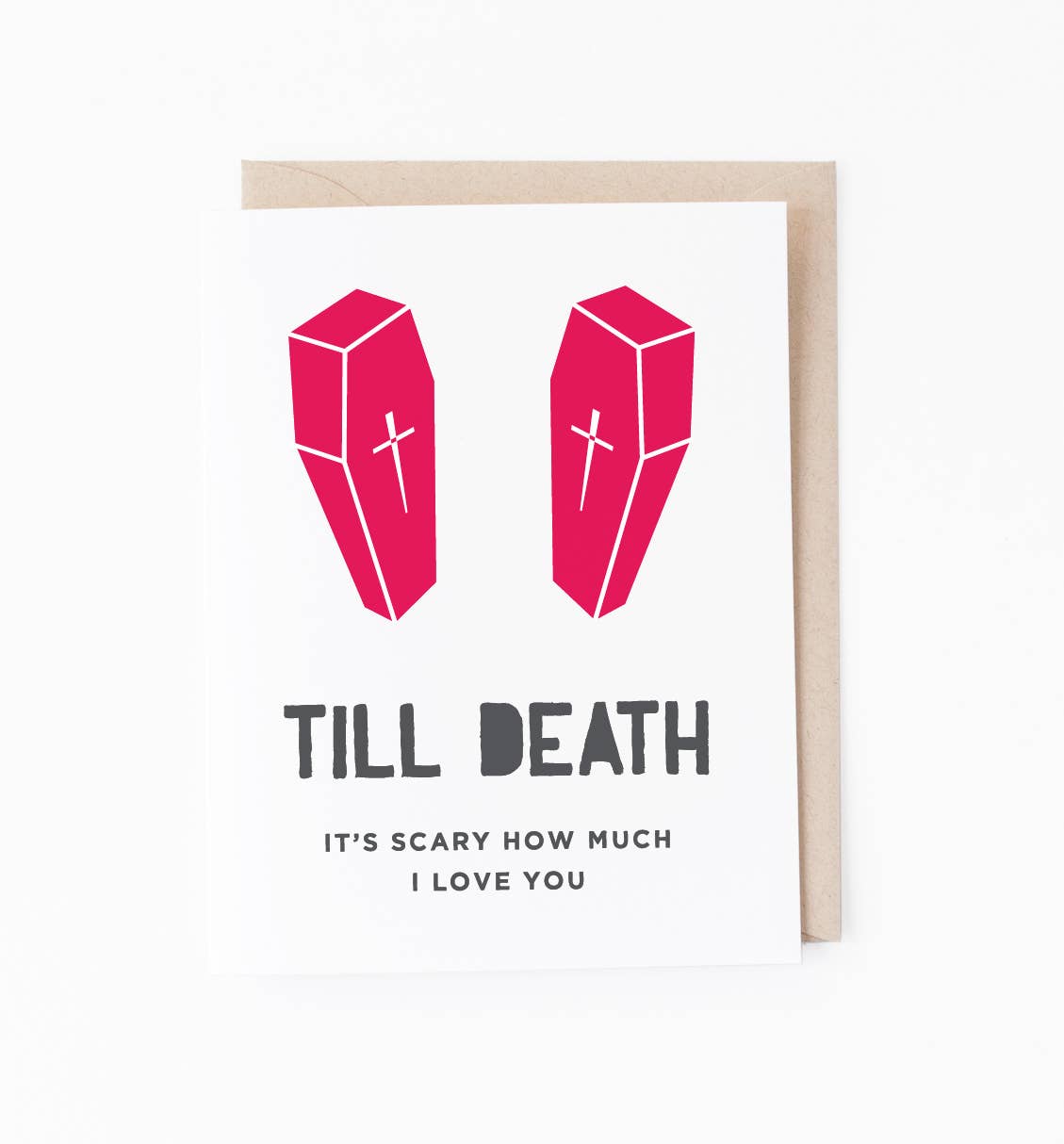 Till Death...Love Greeting Card
