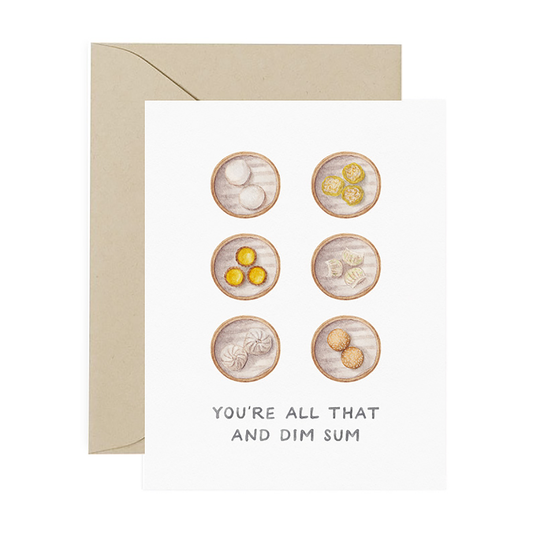 All That And Dim Sum Congrats Card
